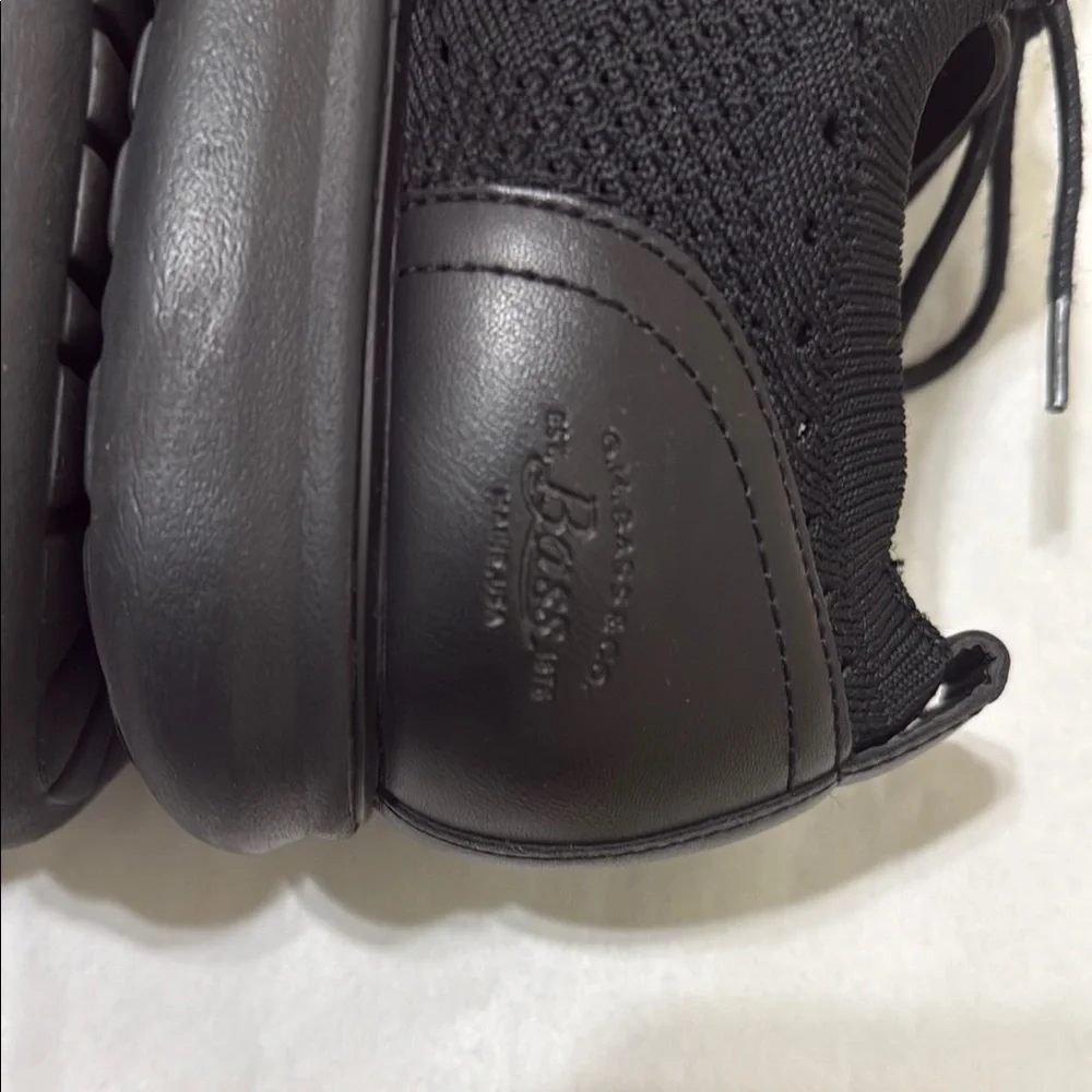 G.H.Bass & Co. Mens Kole Knit Black Casual Dress Shoes Size M 10.5 Almost new